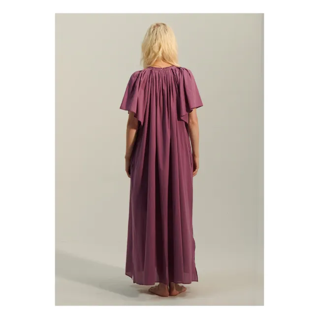 Acropole Cotton voile dress | Purple