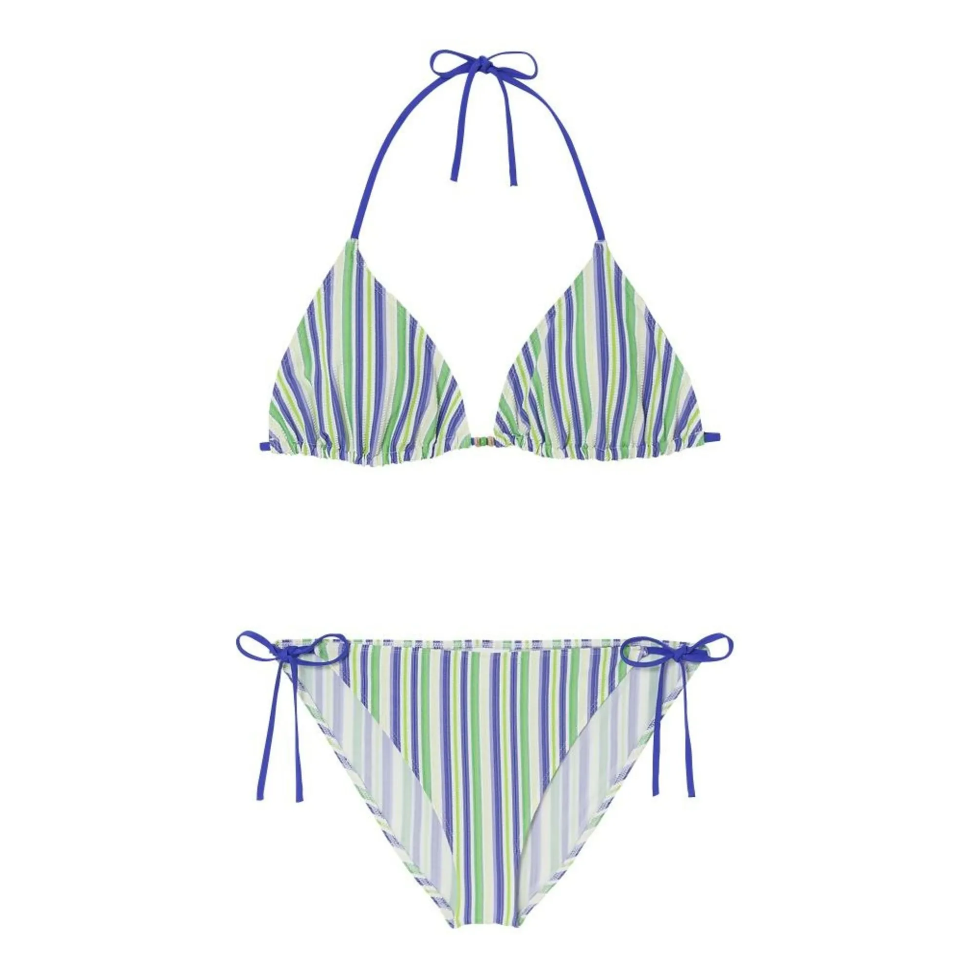 Lison Paris Blue Triangle Swimsuit
