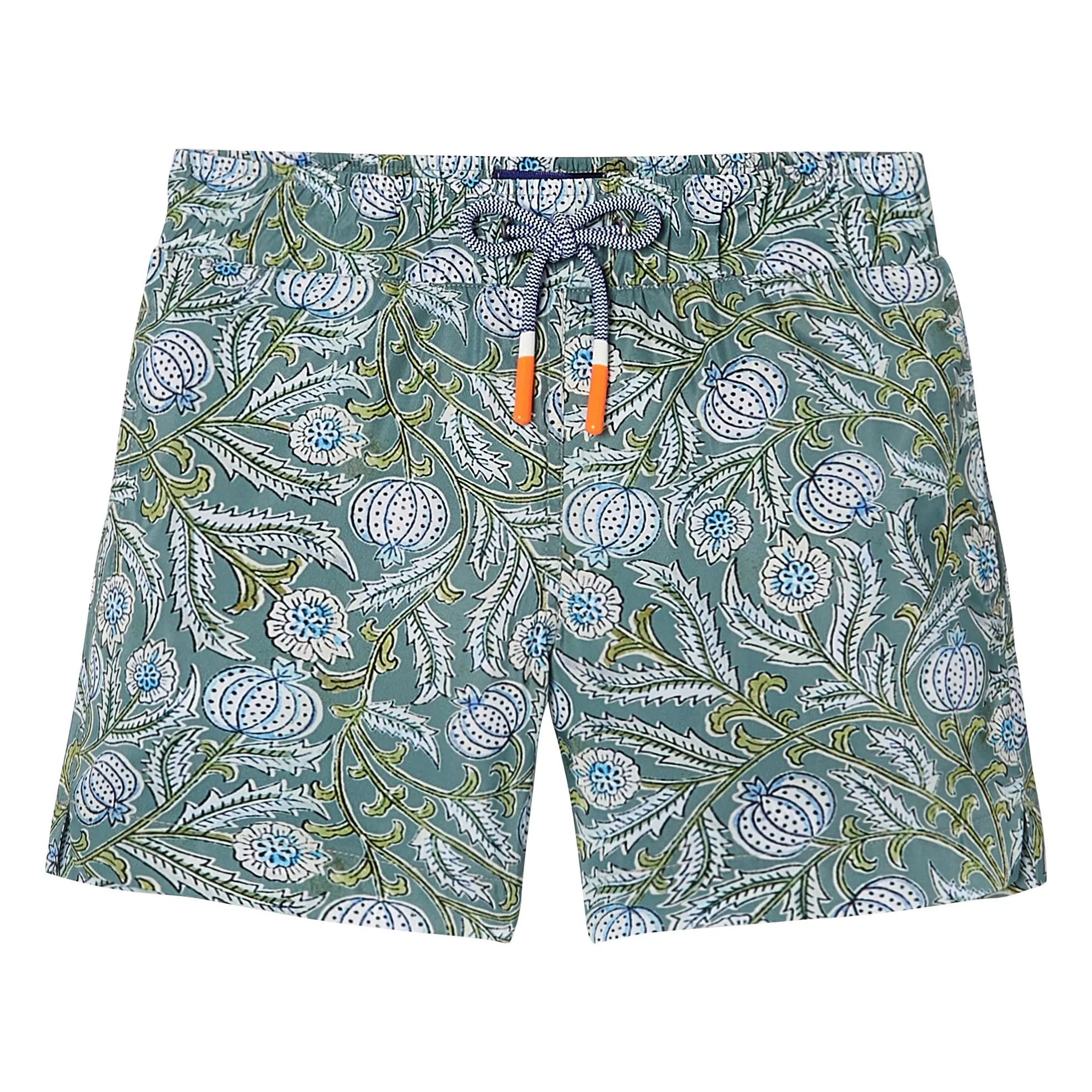 Lison Paris Khaki Poppy Swim Shorts