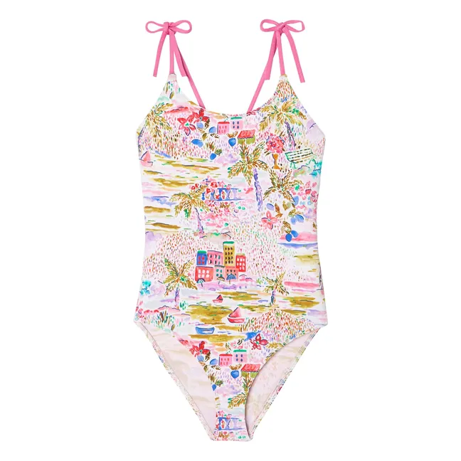 Gigi Recycled Fiber Swimsuit | Pink