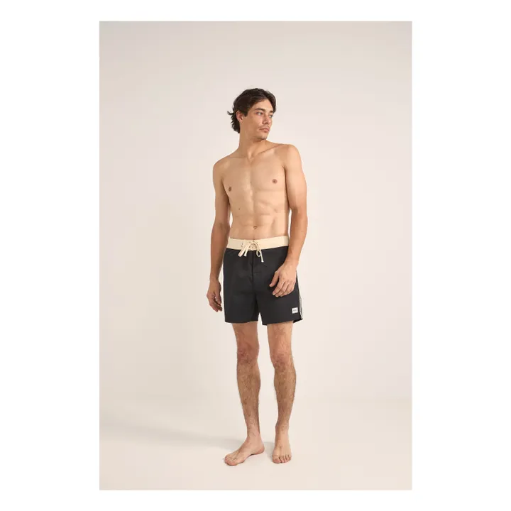 Heritage Badeshorts | Schwarz- Produktbild Nr. 1