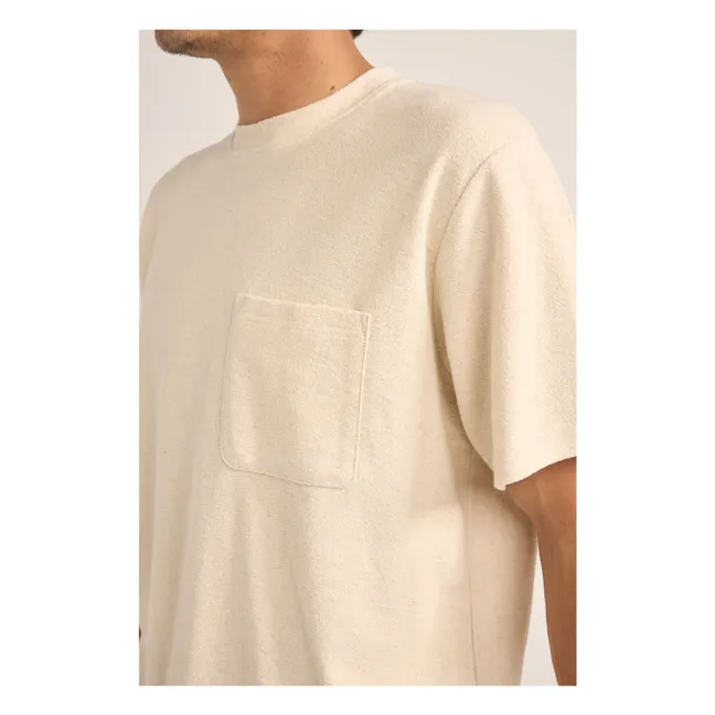 T-shirt Vintage Eponge | Ecru