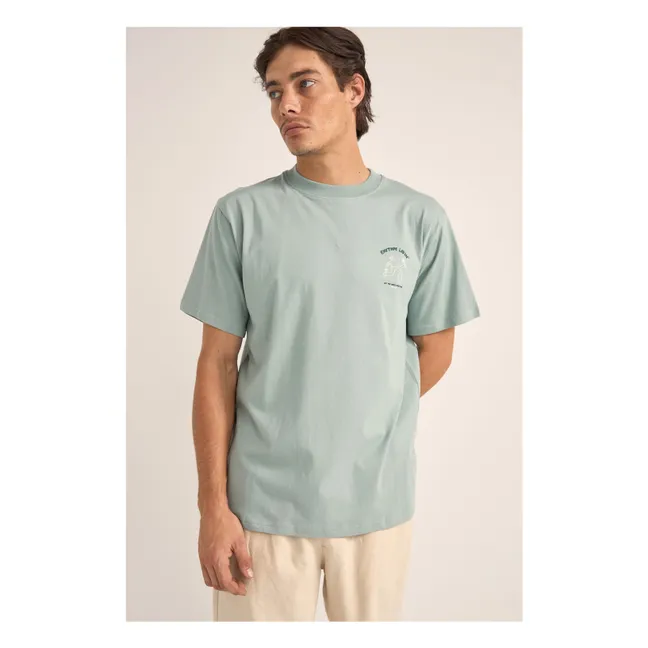Camiseta Freedom de algodón ecológico | Verde agua