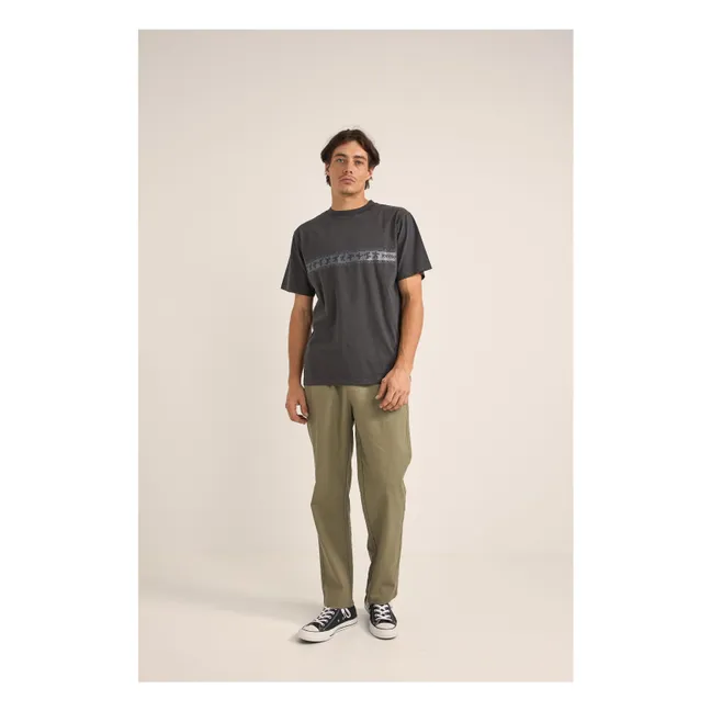 Pantalones Jam Lino | Verde oliva