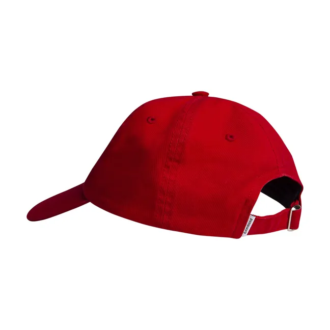 Cappello con toppa d'anatra | Rosso