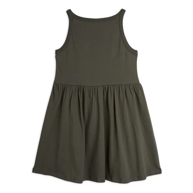 Kleid Pfeil Bio-Baumwolle | Schwarz