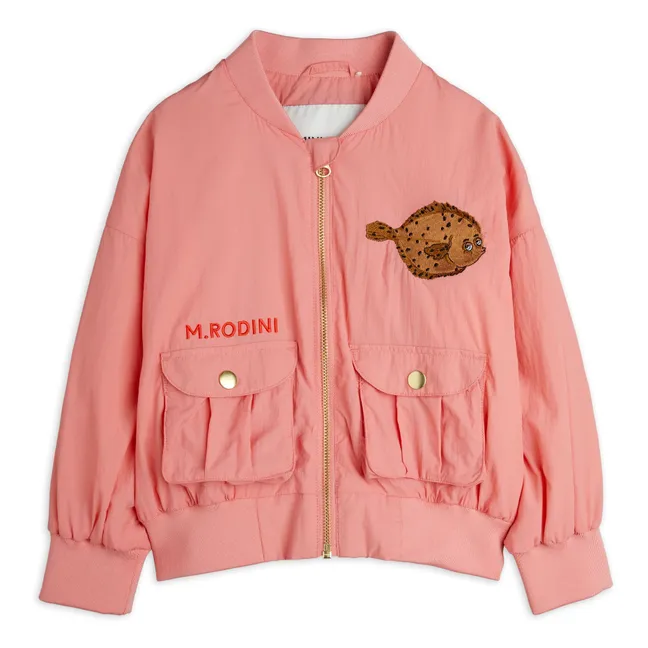 Flundra Jacke aus recycelten Fasern | Rosa