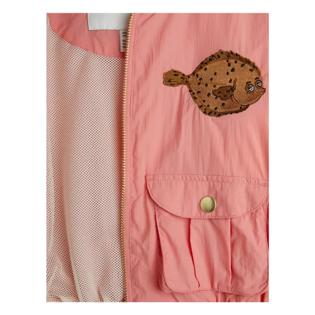 Flundra Jacke aus recycelten Fasern | Rosa