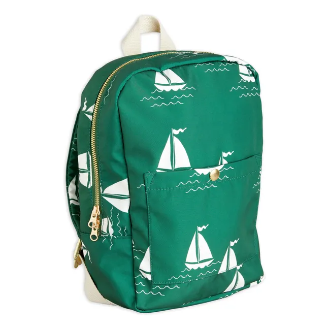 Recycled Fiber Boat Backpack | Green