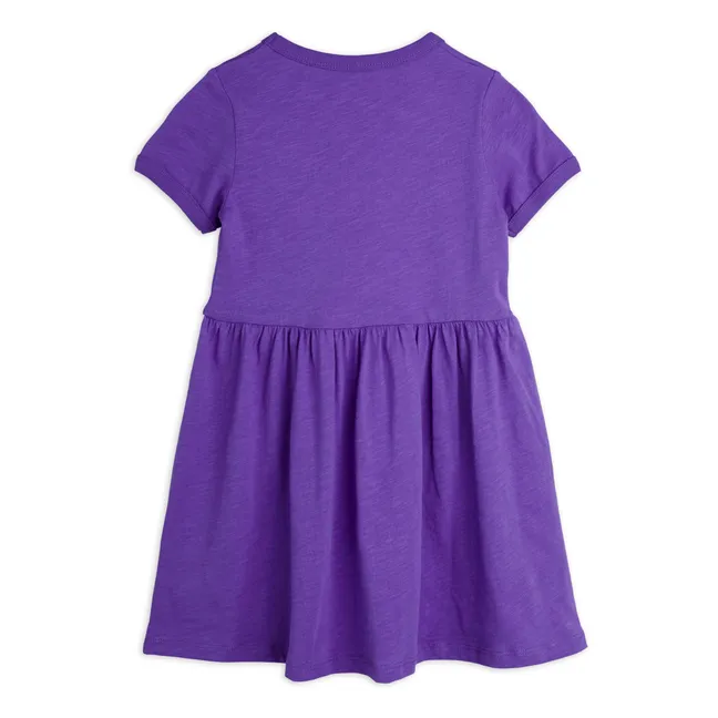 Kleid Möwe Bio-Baumwolle | Violett