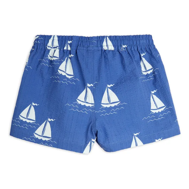 Bateaux corto in cotone biologico | Blu