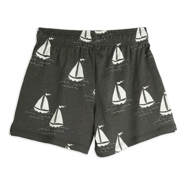 Short Bateaux Organic Cotton | Dark grey