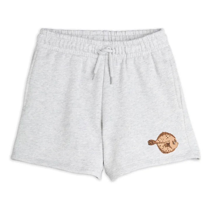 Short Flundra Coton Bio | Gris- Image produit n°0