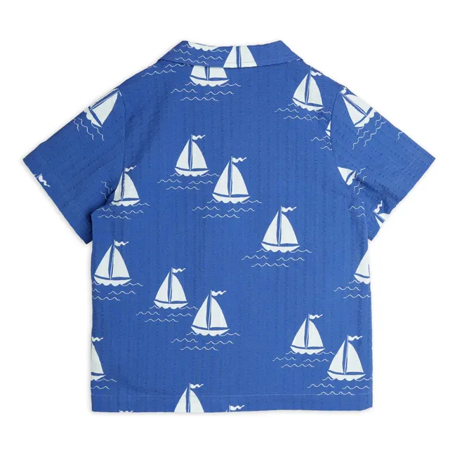 Chemise Bateaux Coton Bio | Bleu