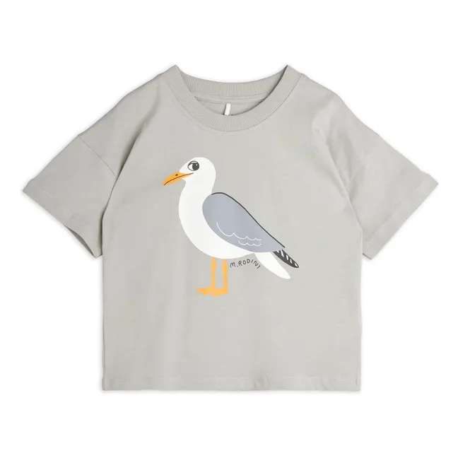T-Shirt Möwe Bio-Baumwolle | Grau