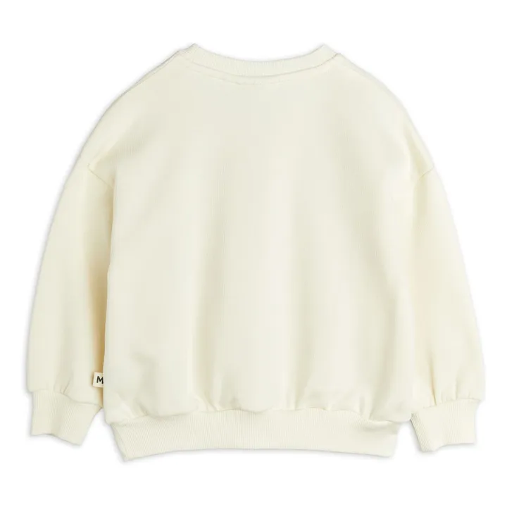 Sweat City Hall Coton Bio | Ecru- Image produit n°3