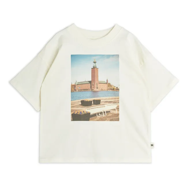 T-Shirt City Hall Bio-Baumwolle | Seidenfarben