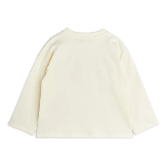 Camiseta de algodón orgánico Heart Arrow | Crudo