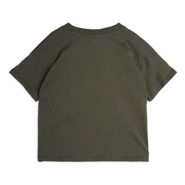 T-Shirt Herz Mini Bio-Baumwolle | Schwarz