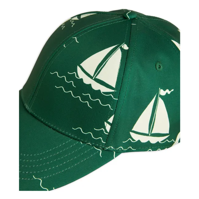 Bateaux organic cotton cap | Green
