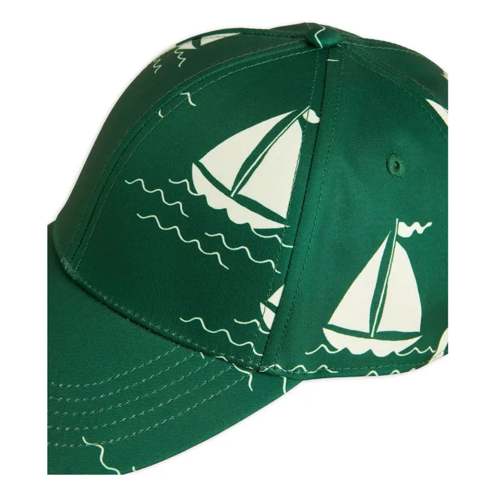 Casquette Bateaux Coton Bio | Vert- Image produit n°2