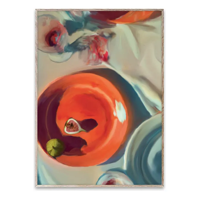 Poster di Berenice Hernández per una cena raffinata