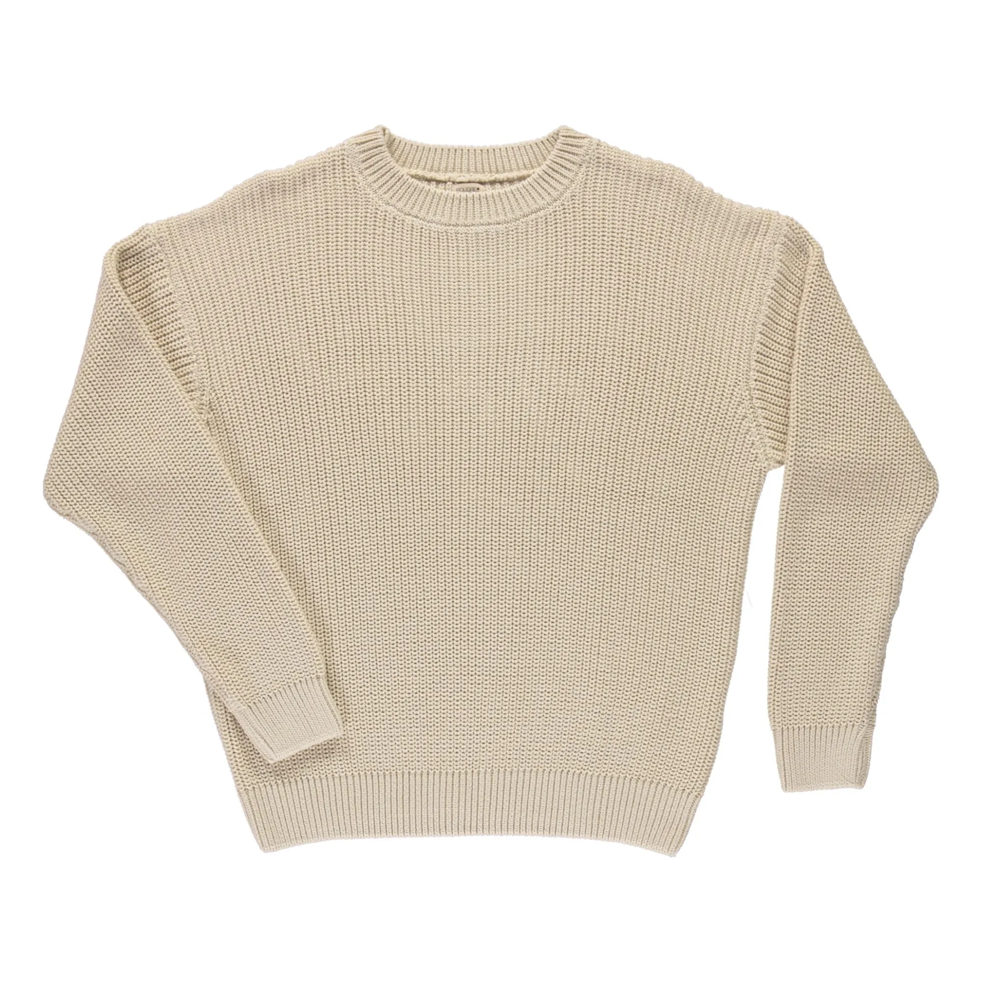 Poudre Organic Women's Cream Dandelion Organic Cotton Sweater - Collection