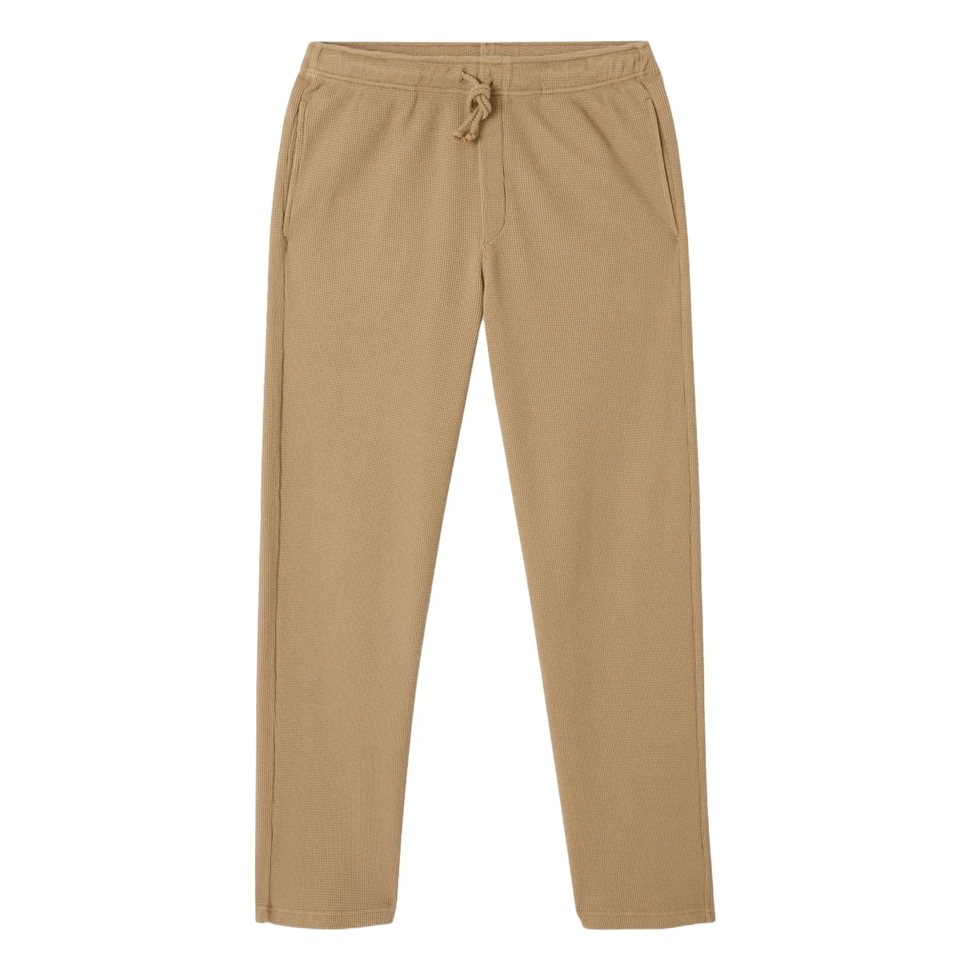 American Vintage Beige Ryvy Organic Cotton Joggers