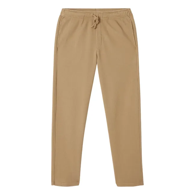 Joggers de algodón orgánico Ryvy | Beige