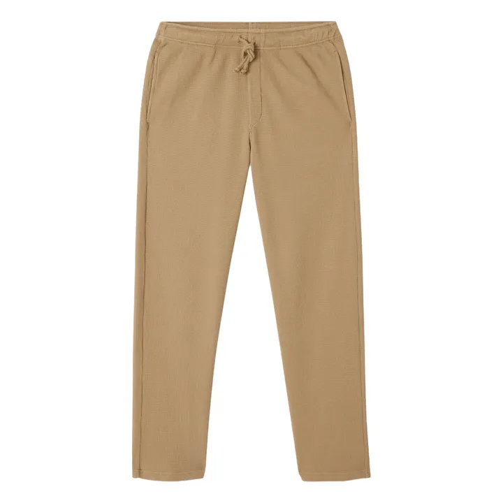 Jogger Ryvy Coton Bio | Beige- Image produit n°0
