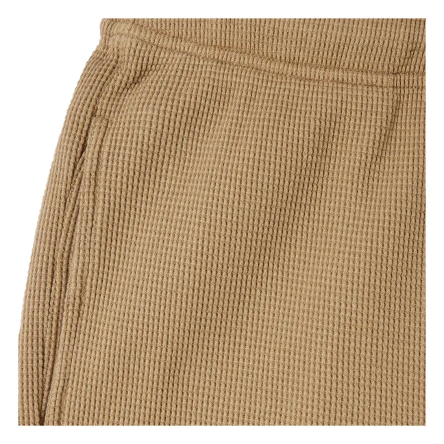 Joggers de algodón orgánico Ryvy | Beige