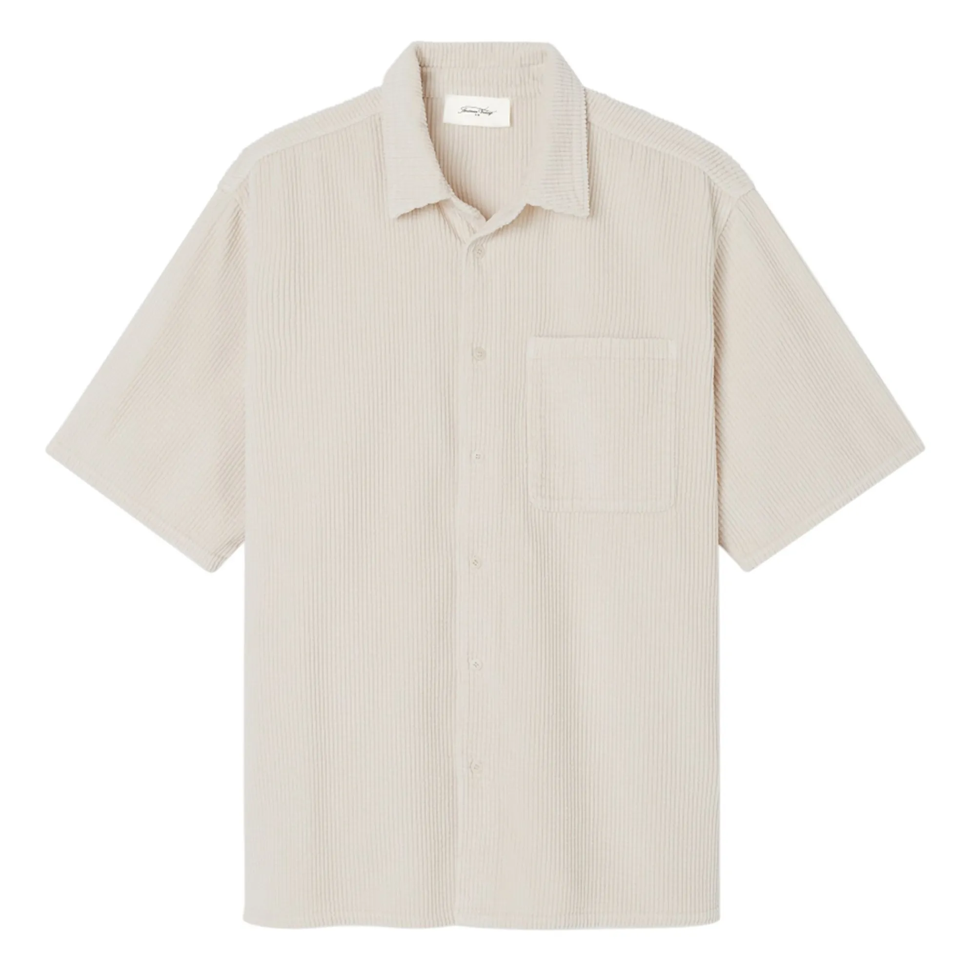 American Vintage Ecru Padow Corduroy Shirt