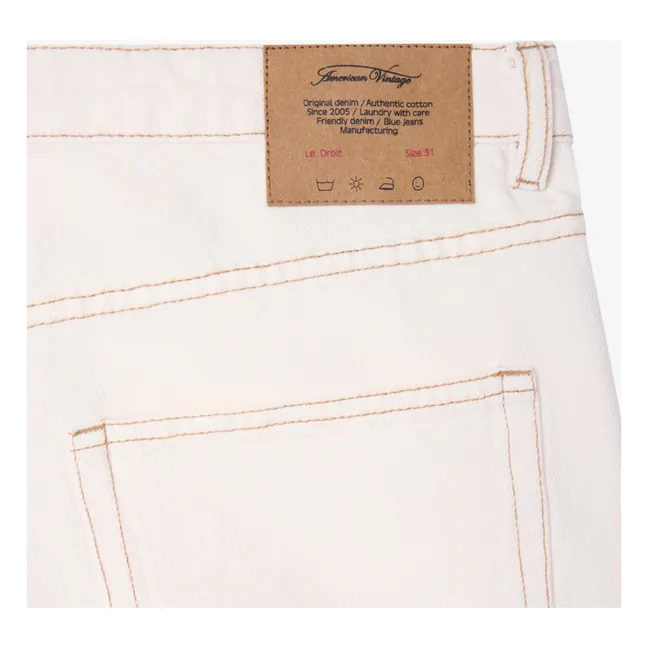 Jean Jozastreet Recycled Fibers | White