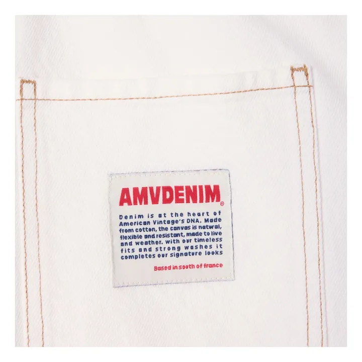 Bermuda Jozstreet Fibres Recyclées | Blanc- Image produit n°4