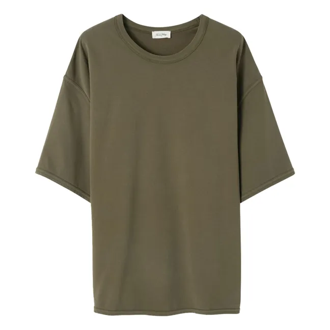 Maglietta Fazy | Verde militare