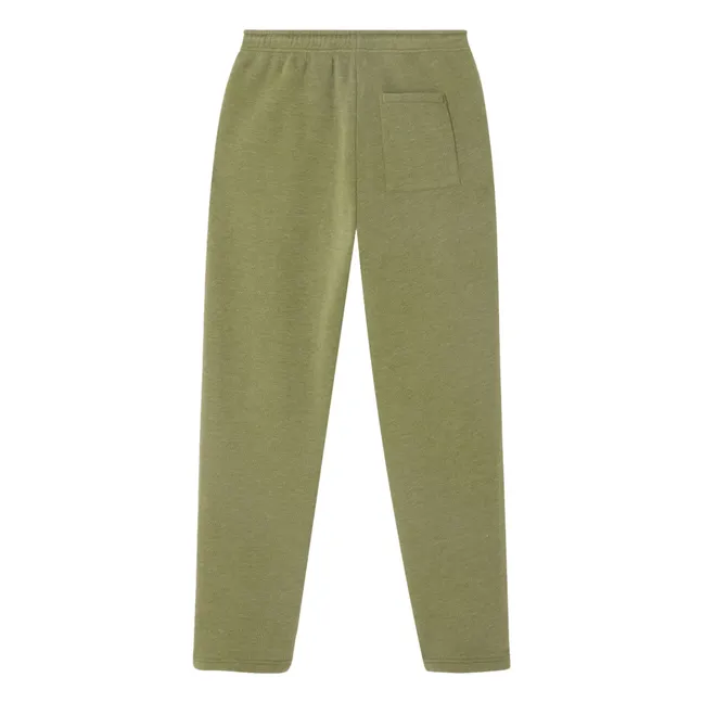 Joggers de algodón orgánico Doven | Verde Kaki