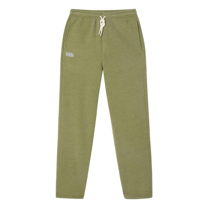 Jogger Doven Coton Bio | Vert kaki- Image produit n°0