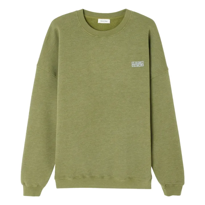 Sweatshirt Doven Bio-Baumwolle | Khaki- Produktbild Nr. 0