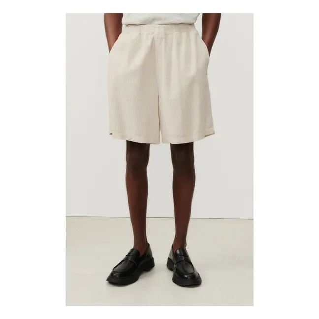 Padow Corduroy Short | Ecru