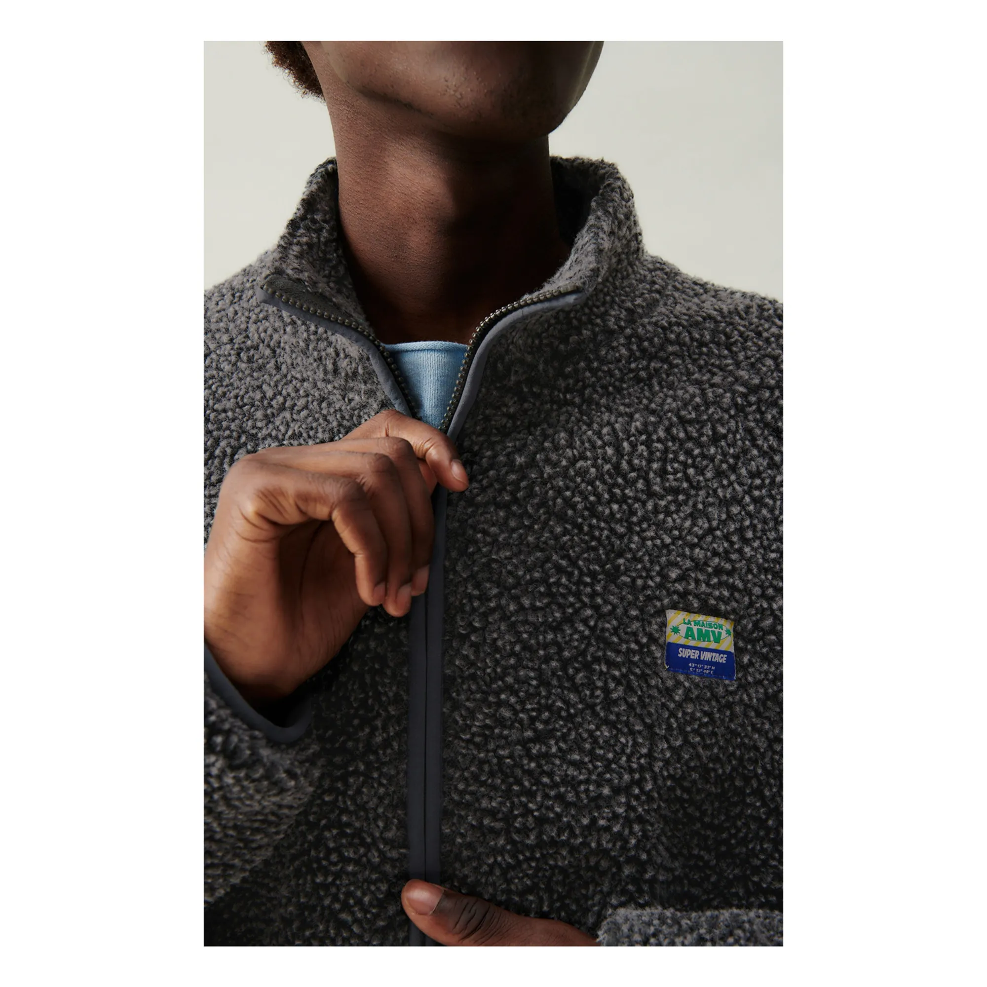 Veste Hoktown Fibres Recyclées | Gris anthracite- Image produit n°6