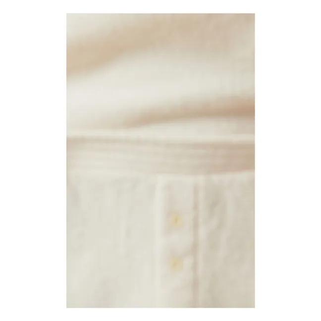 Pantalones cortos de rizo orgánico Bobypark | Crudo