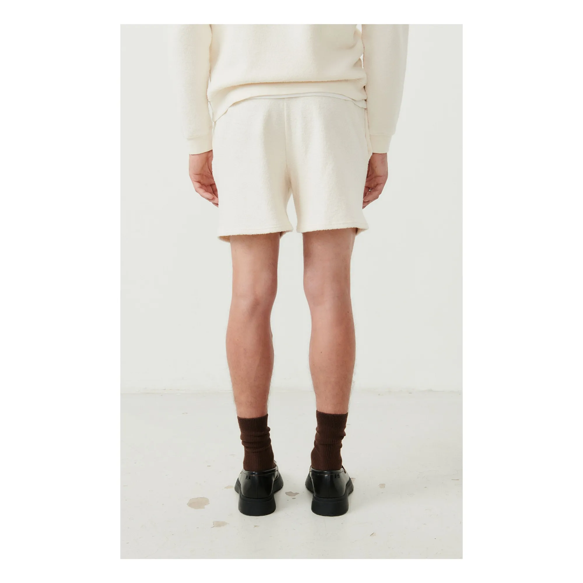 Short Bobypark Eponge Bio | Ecru- Image produit n°3