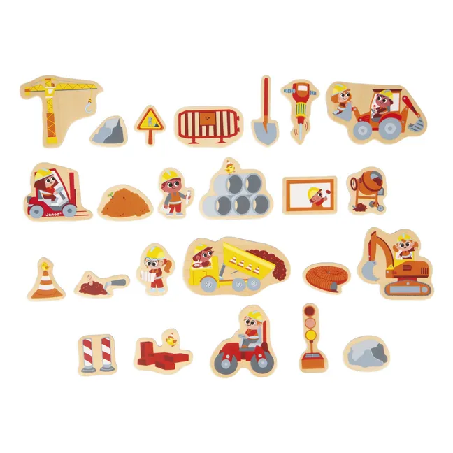 Magnets - Construction equipment - 24 pieces