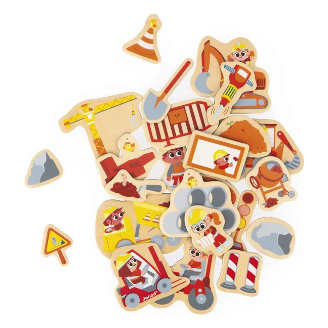 Magnets - Construction equipment - 24 pieces