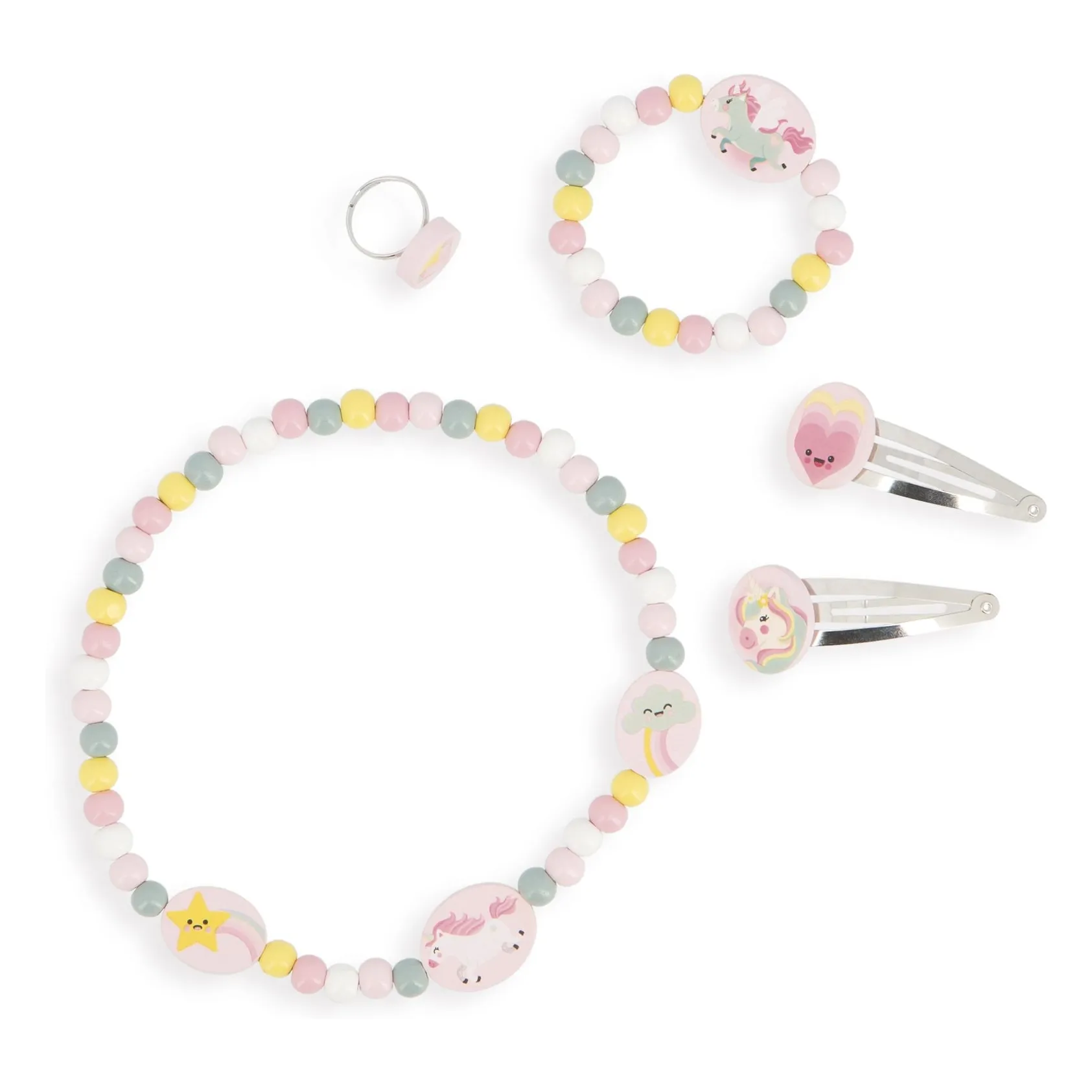 Janod Multicoloured Unicorn Jewelry Set