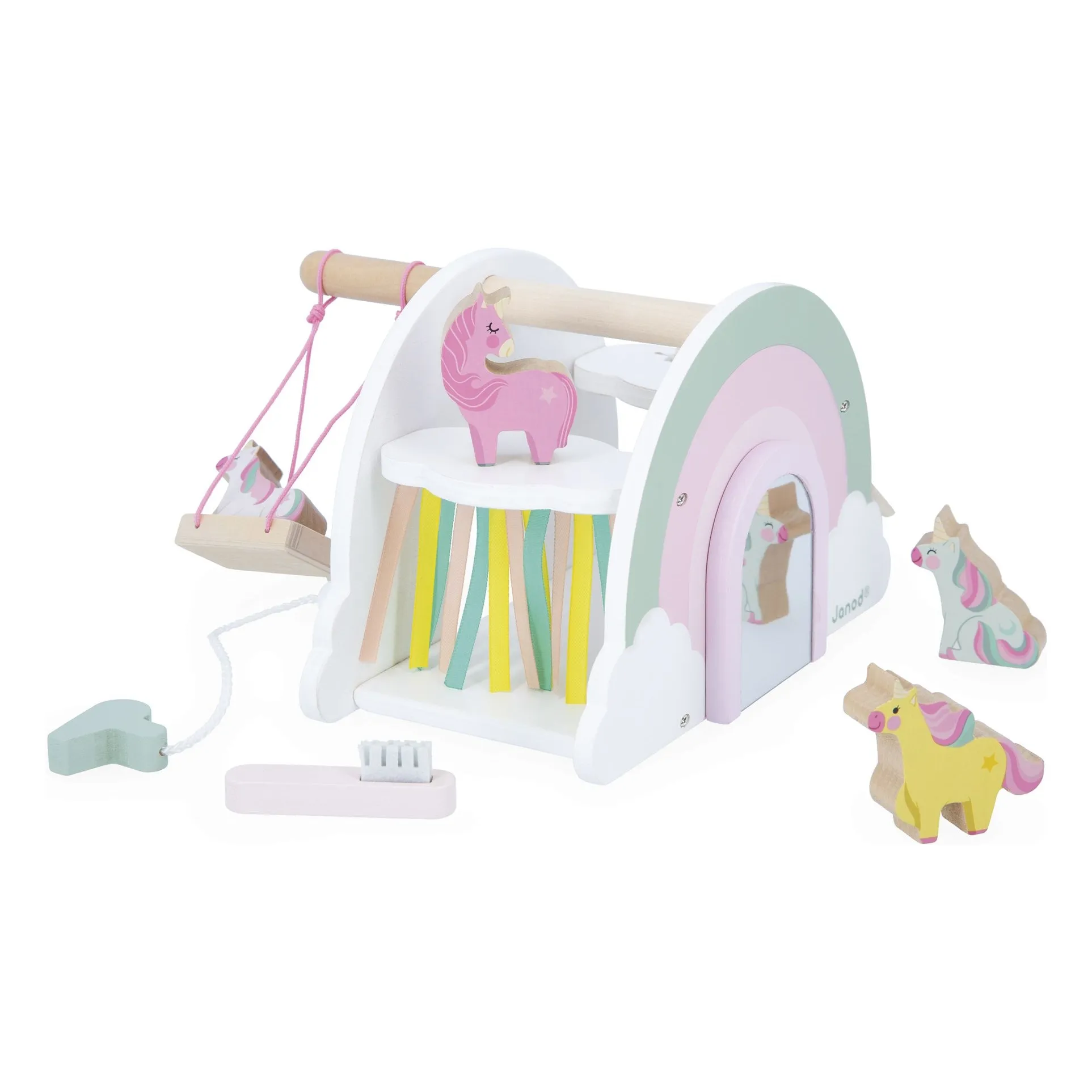 Janod Multicoloured Unicorn House