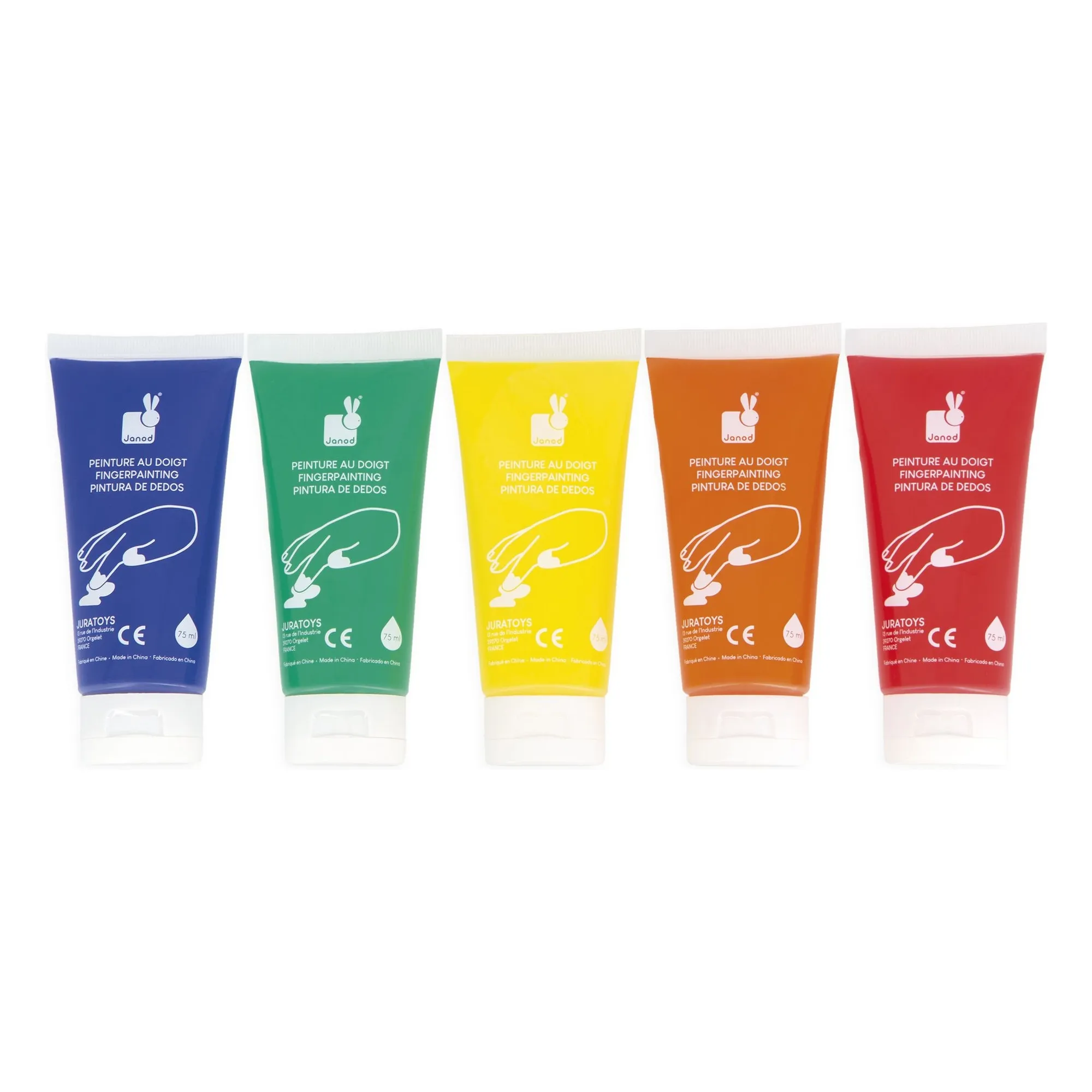 Janod - Kit de peinture au doigt (Janod) - Couverture