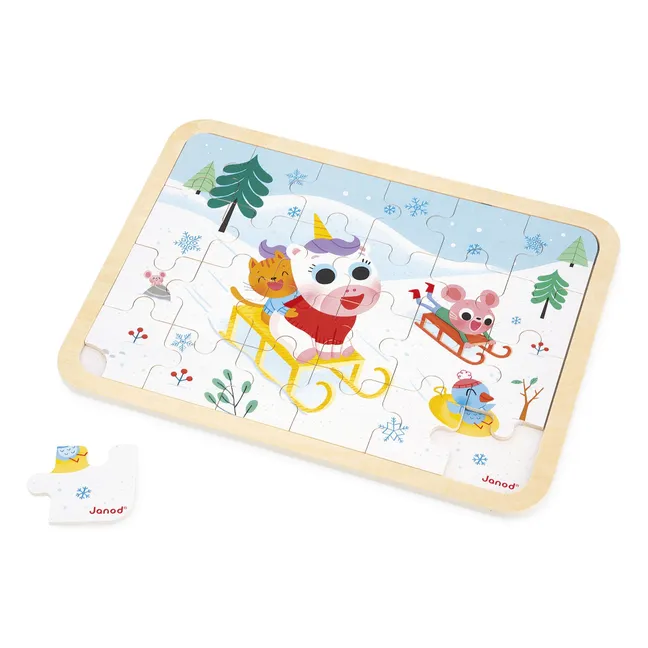 Puzzle di montagna - 24 pezzi