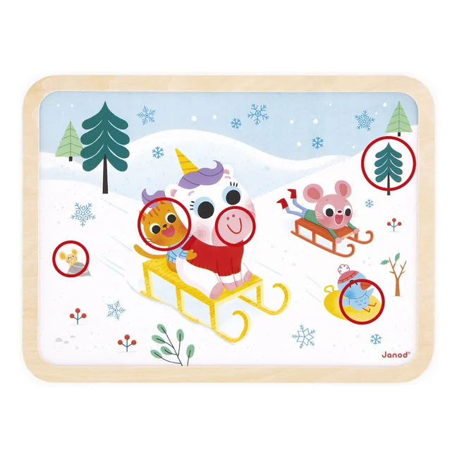 Puzzle di montagna - 24 pezzi