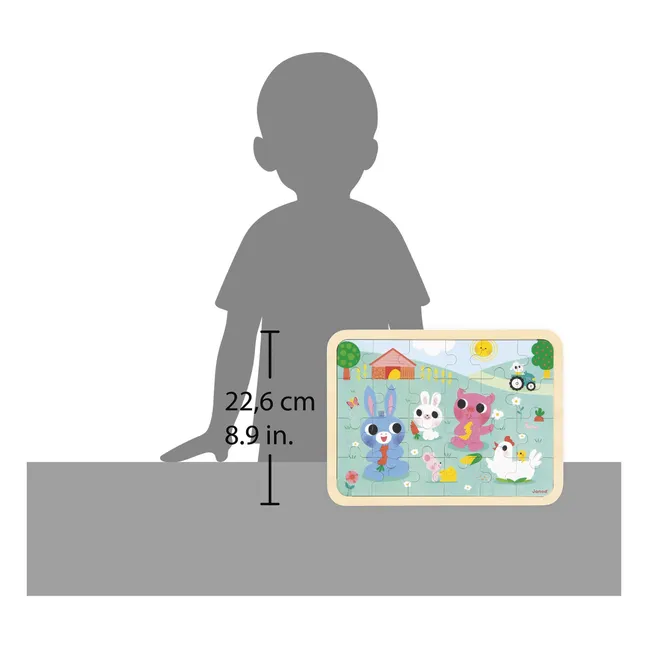 Puzzle de la granja - 24 piezas